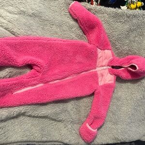 Snozu Pink Kids One Piece Bodysuit